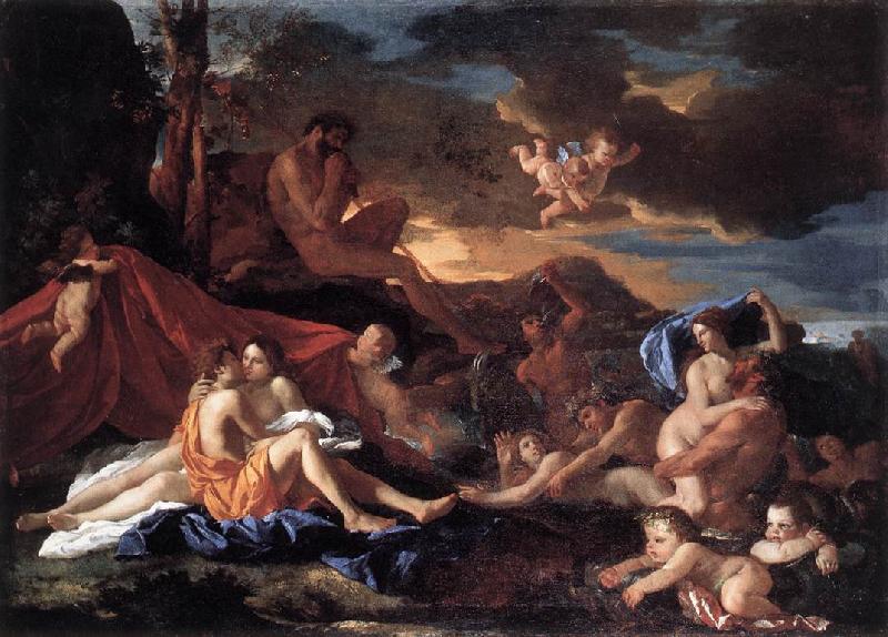Nicolas Poussin Acis and Galatea oil painting image
